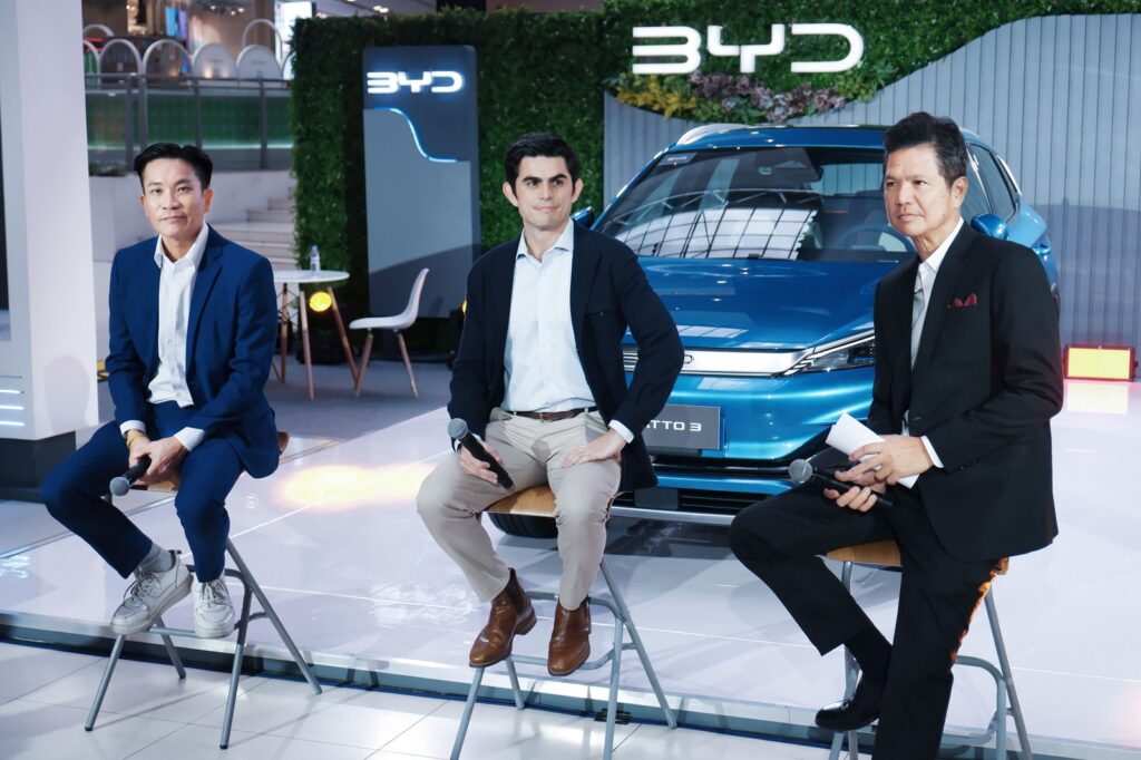 BYD ATTO 3 interior view