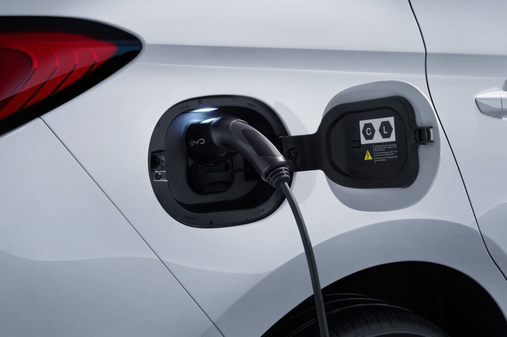 BYD M6 detail shot